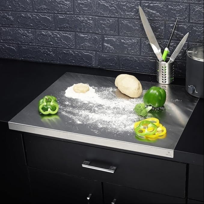 Stainless Steel Chopping Board 42x32cm